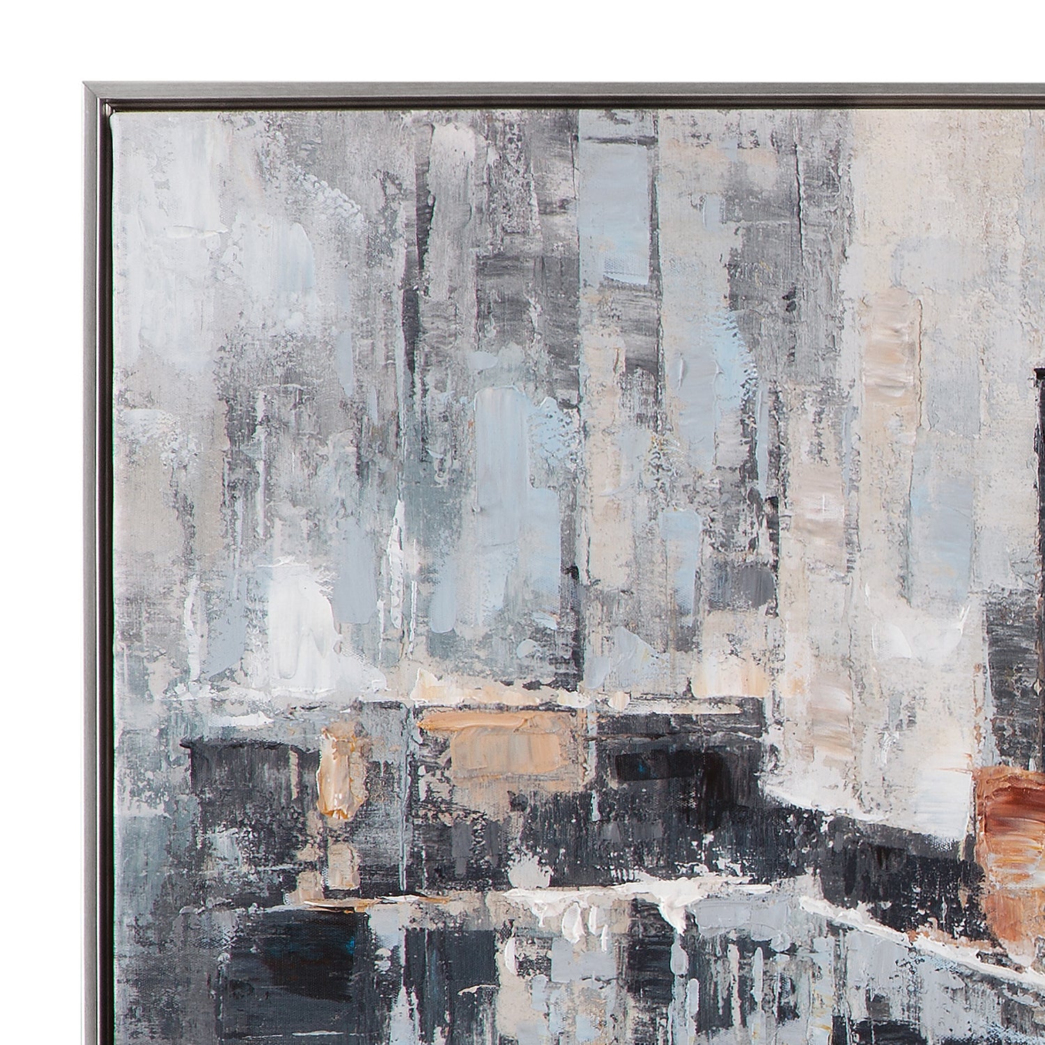 Bassett Mirror City Scape Framed Canvas Art