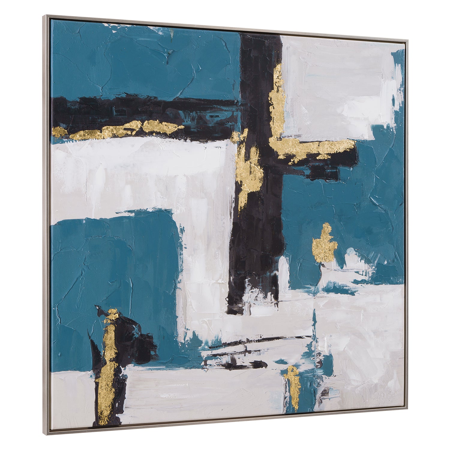 Bassett Mirror Around About Framed Canvas Art