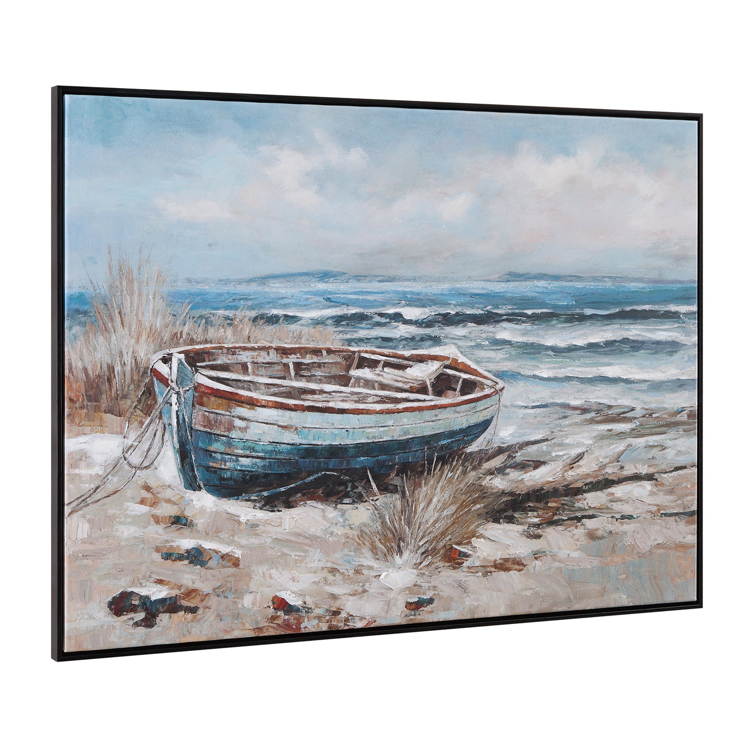 Bassett Mirror Mo Bay Framed Canvas Art