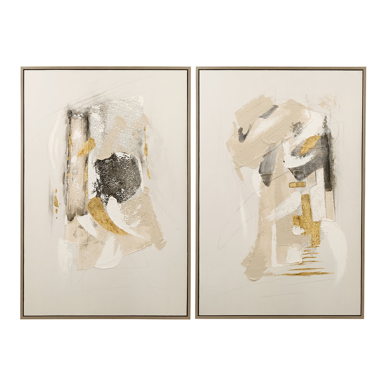 Bassett Mirror Spencer Framed Canvas Set of 2