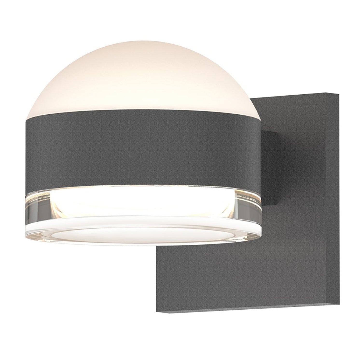 Sonneman Reals Textured Gray 7302.DL.FH.74-WL Wall Sconce