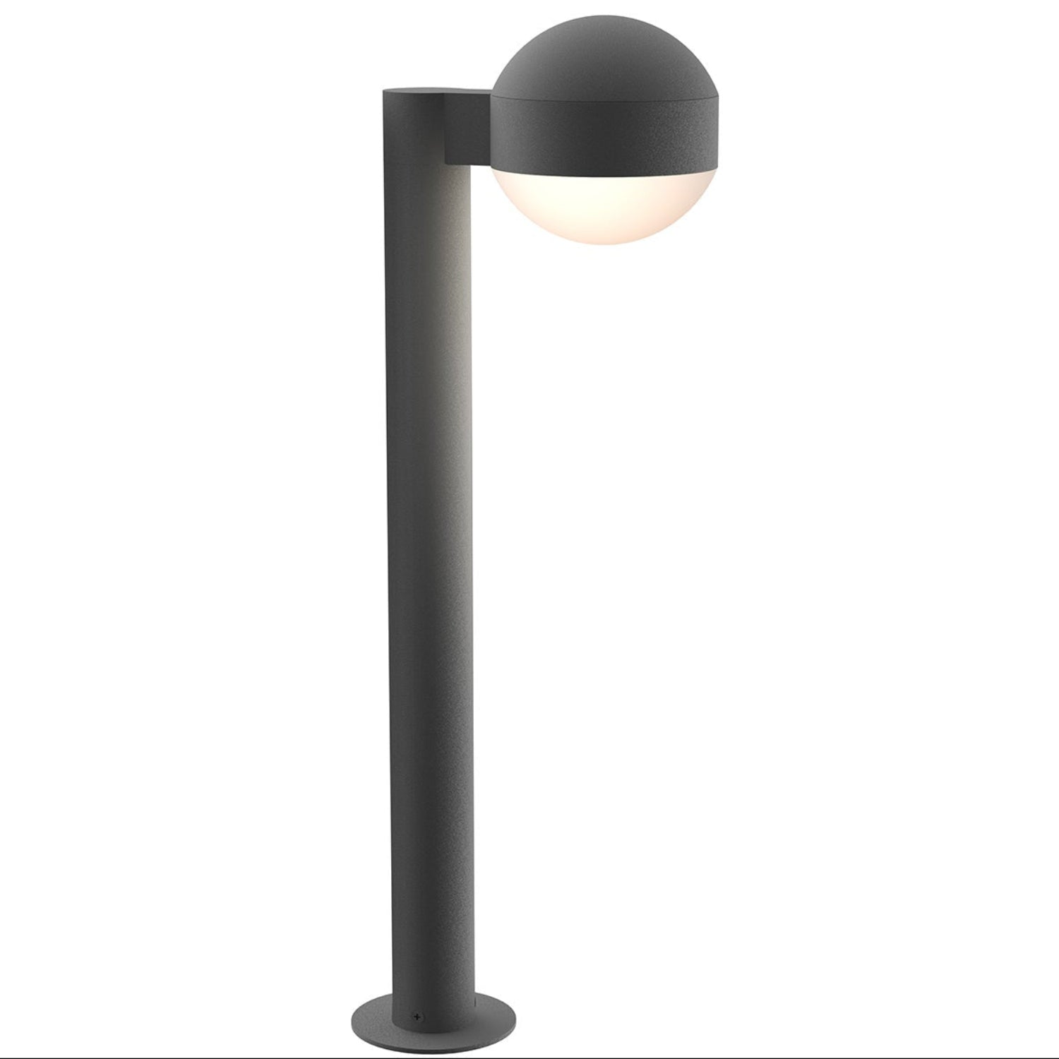 Sonneman Reals Textured Gray 7304.DC.DL.74-WL Led Luminaries Outdoor Pathway Lighting