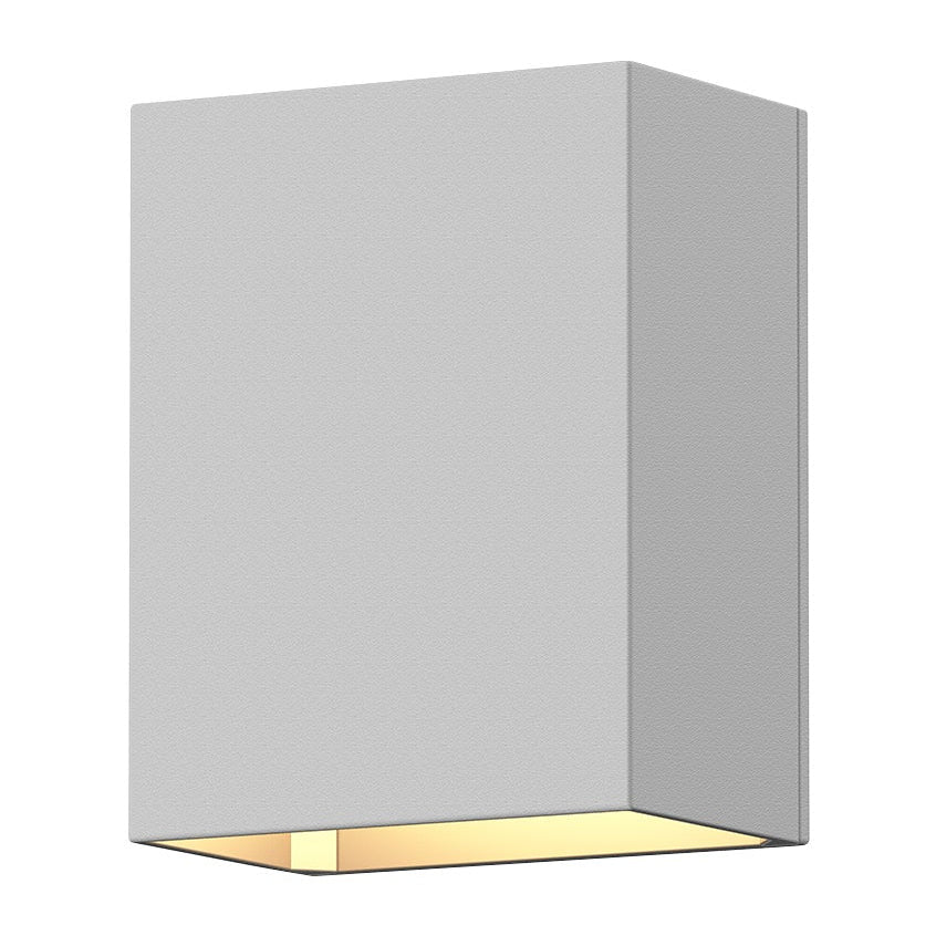 Sonneman Box Texture White 7340.98-WL Wall Sconce