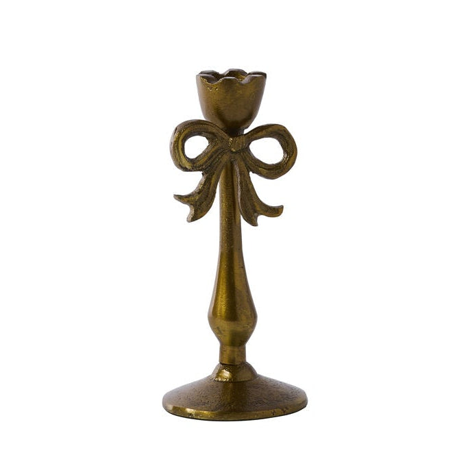 Bowtied Candleholder Set of 2