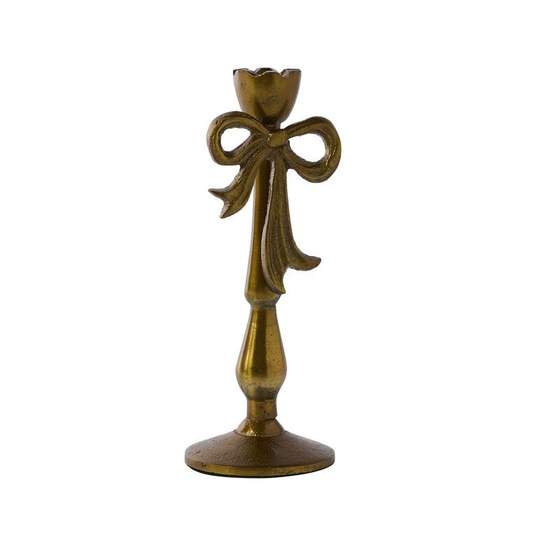Bowtied Candleholder Set of 2