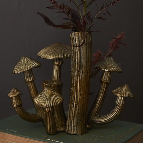 Clustered Mushrooms Budvase