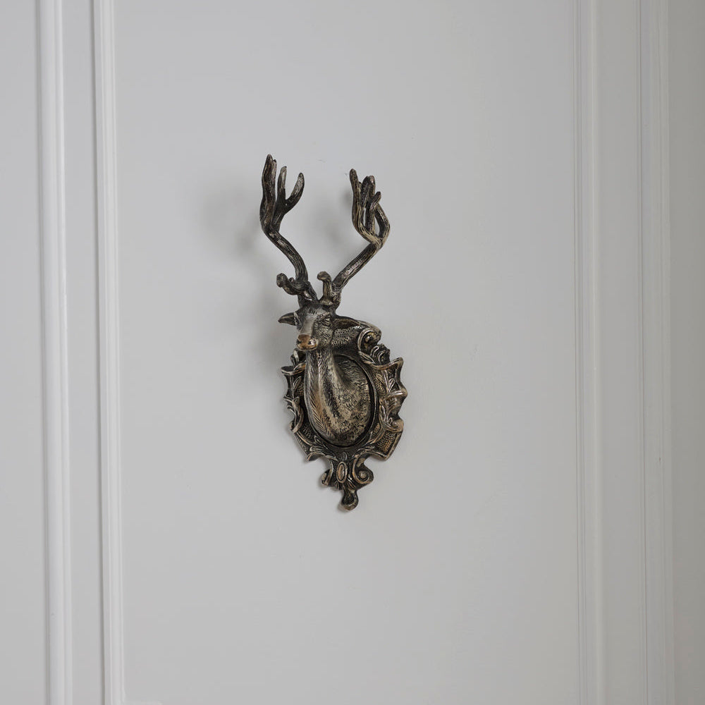 Silver Stag Wall Mount