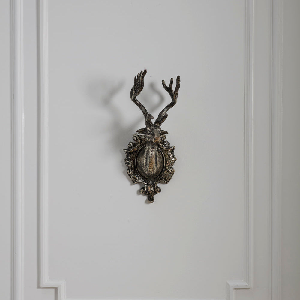 Silver Stag Wall Mount
