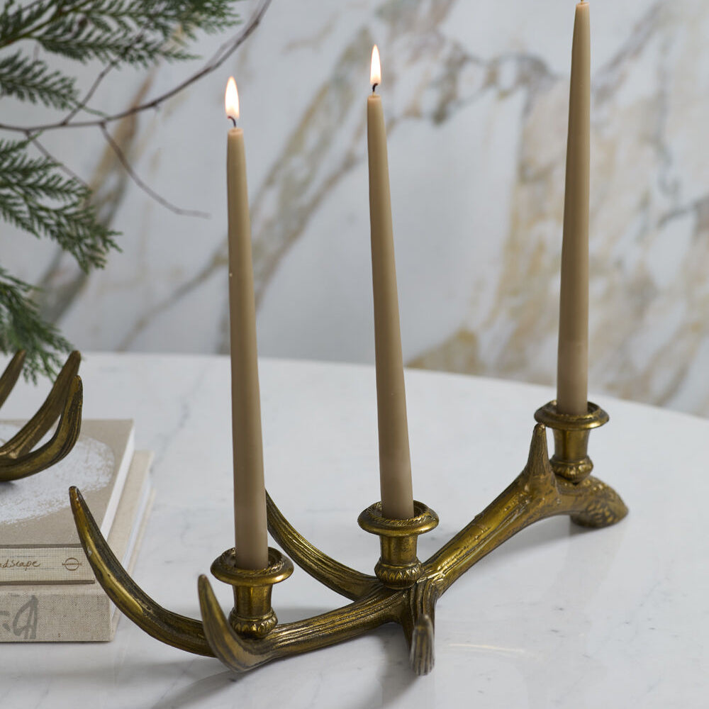 Elegant Antler Candleholder