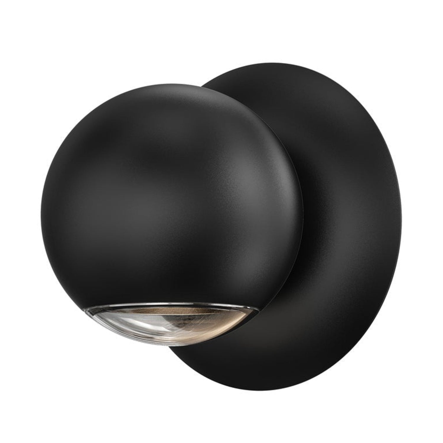 Sonneman Hemisphere Texture Black 7500.97 Wall Sconce