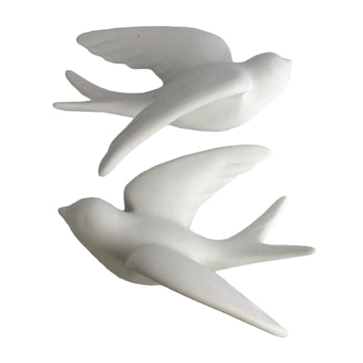 Sparrows Sculpture Set of 2