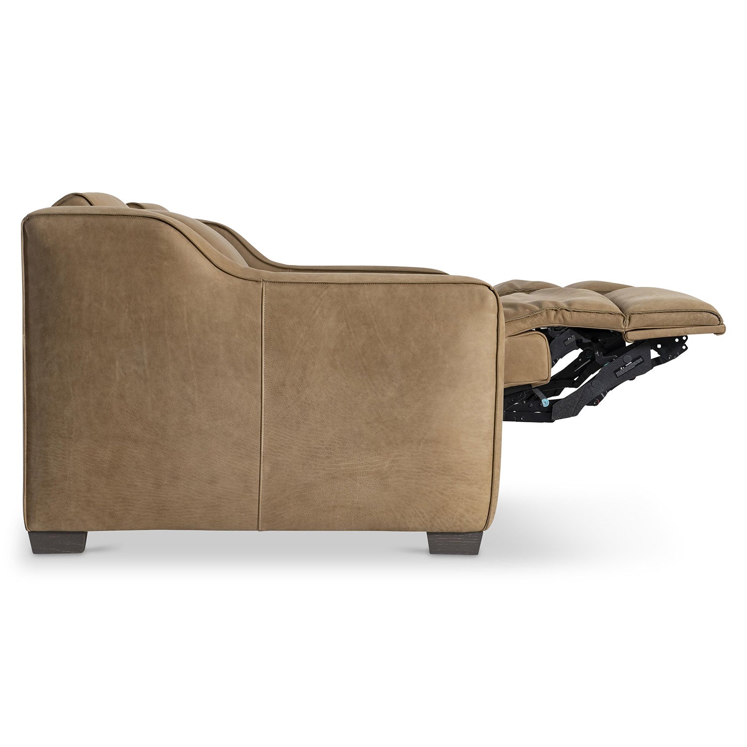 Bernhardt Living Flynn Leather Power Motion Sofa