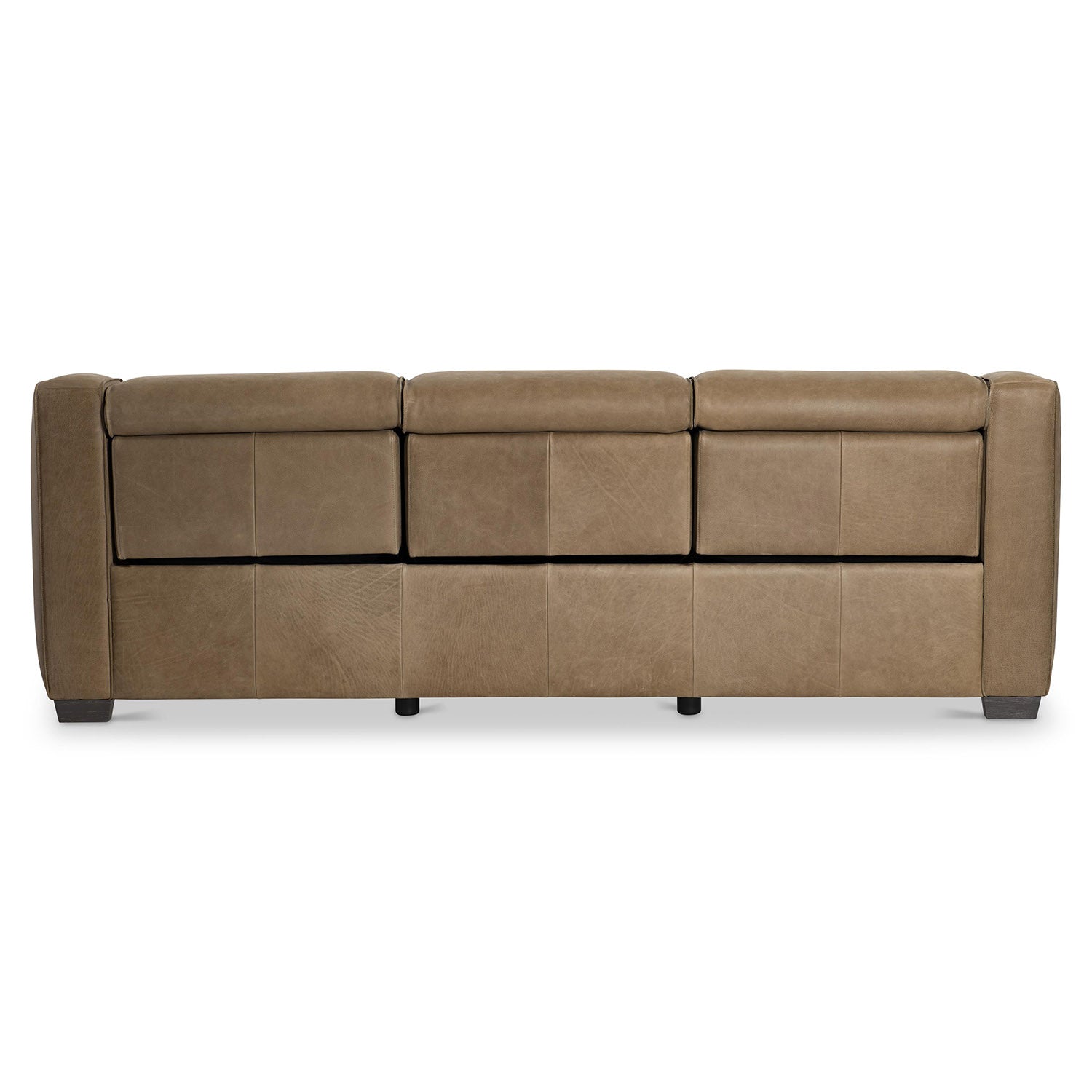 Bernhardt Living Flynn Leather Power Motion Sofa