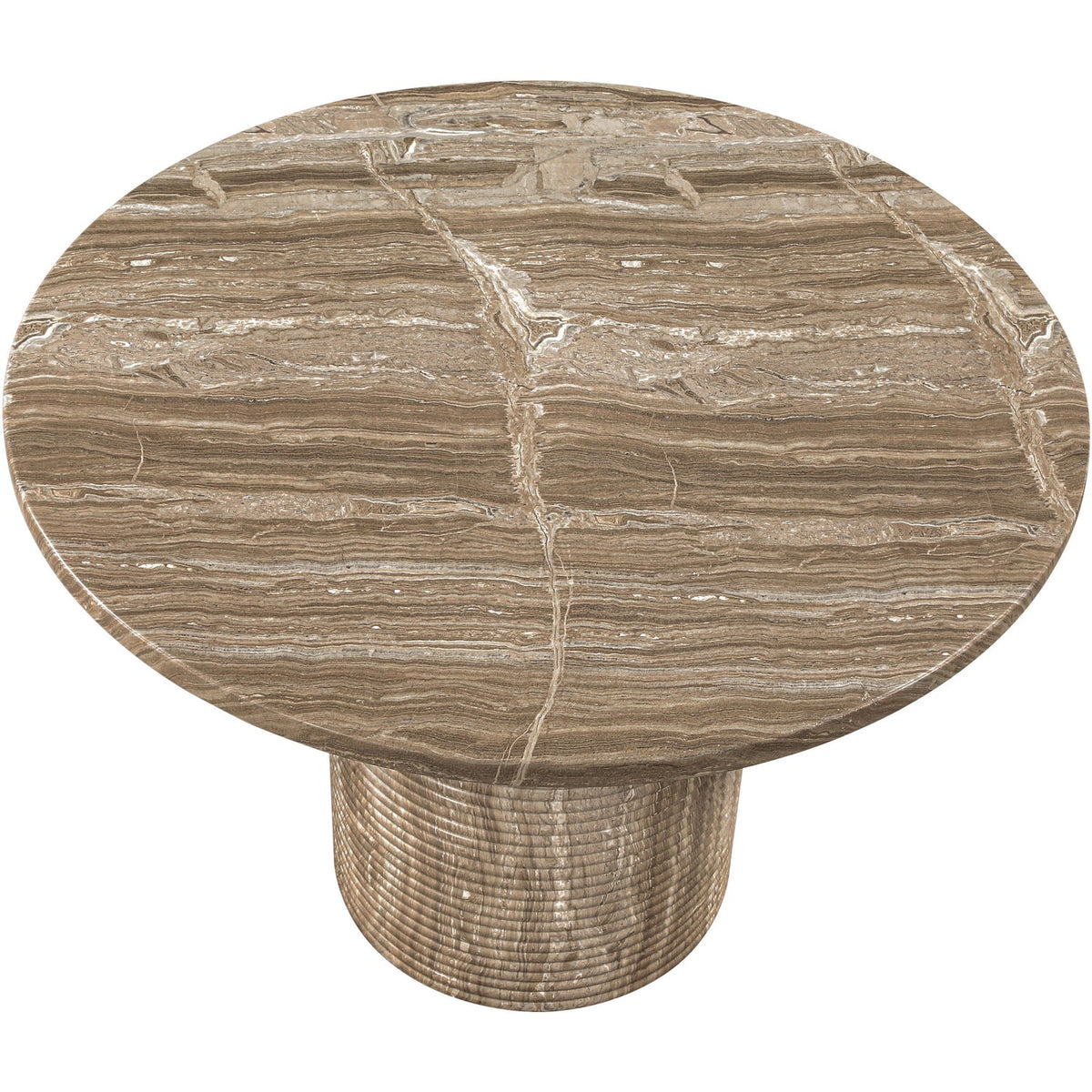 Rapallo 43in Beige Concrete Indoor/Outdoor Dining Table