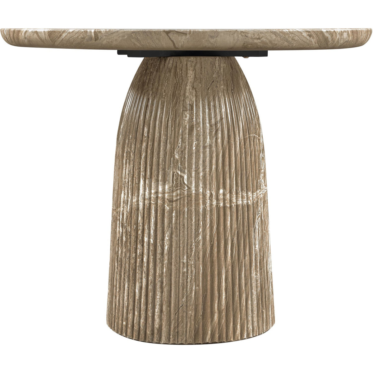 Venosa 36in Beige Concrete Indoor/Outdoor Dining Table
