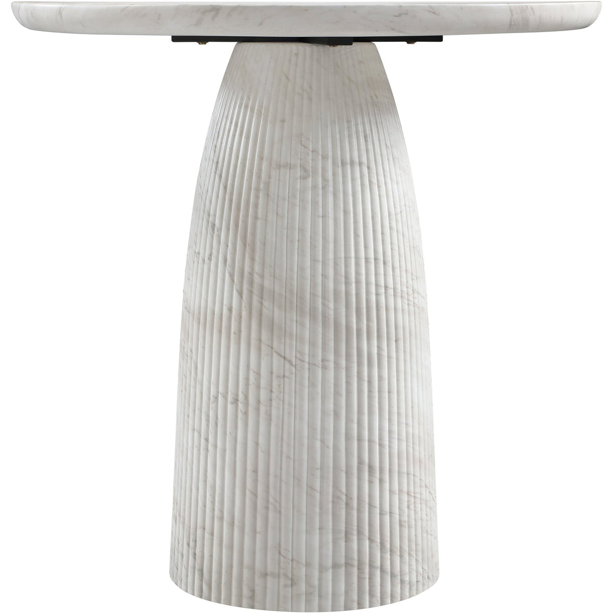 Venosa 36in White Concrete Indoor/Outdoor Counter Table