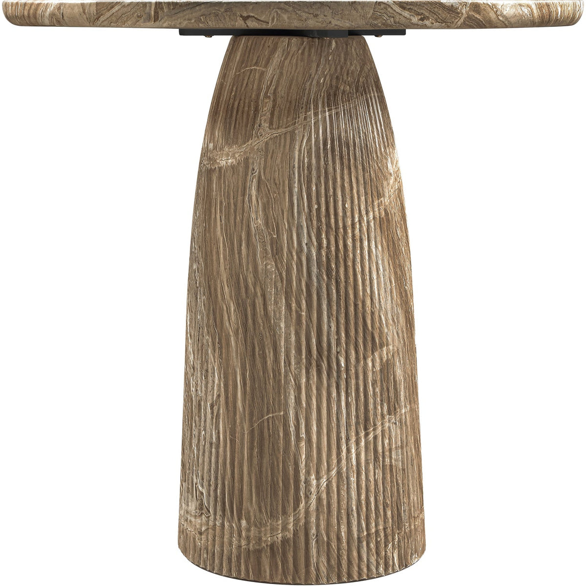 Venosa 42in Beige Concrete Indoor/Outdoor Bar Table