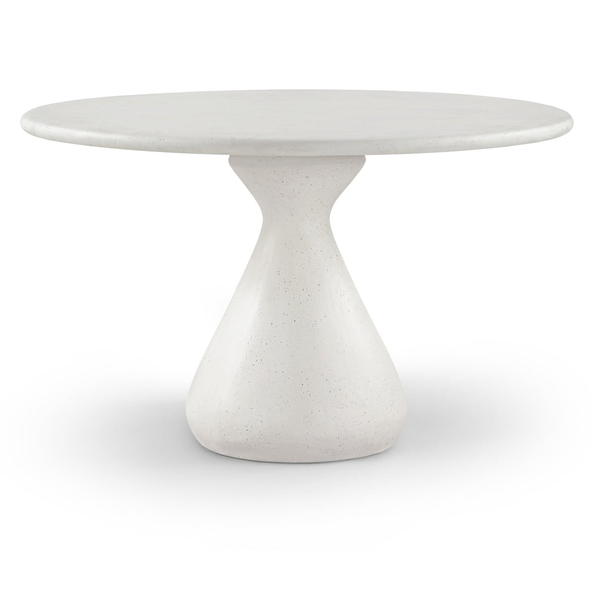 Sano 48" Cream Concrete Indoor / Outdoor Dining Table in cream concrete, primary product view