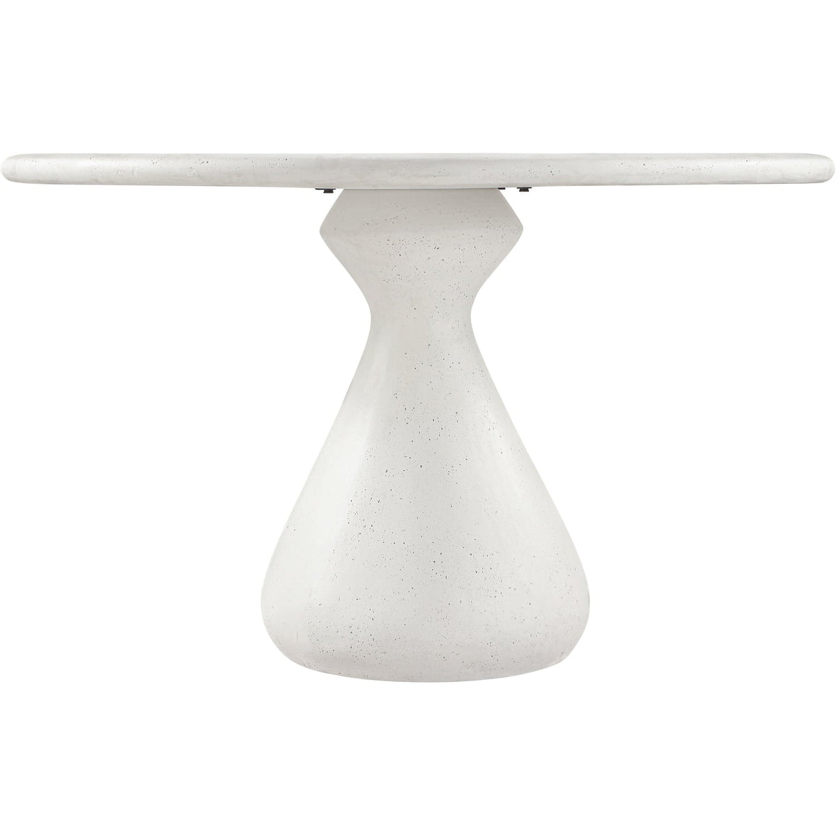 Sano 48in Cream Concrete Indoor/Outdoor Dining Table