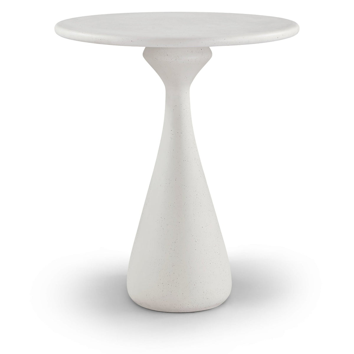 Sano Cream Concrete Indoor / Outdoor Bar Table in cream concrete, primary product view