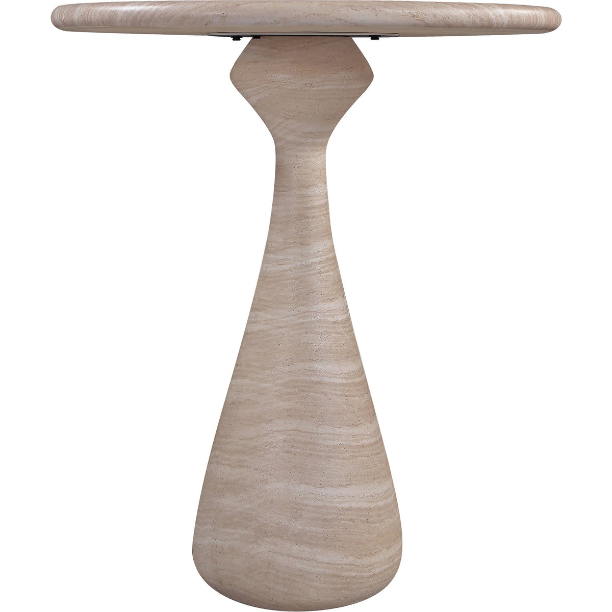 Sano Travertine Concrete Indoor/Outdoor Bar Table