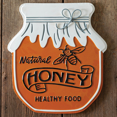Natural Honey Jar Wall Art