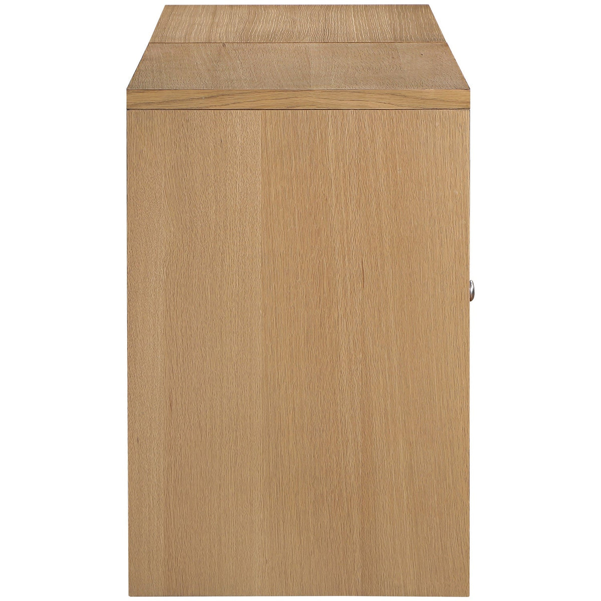 Vero Natural Cane Solid Wood And Oak Veneer 2 Piece Sideboard/Buffet