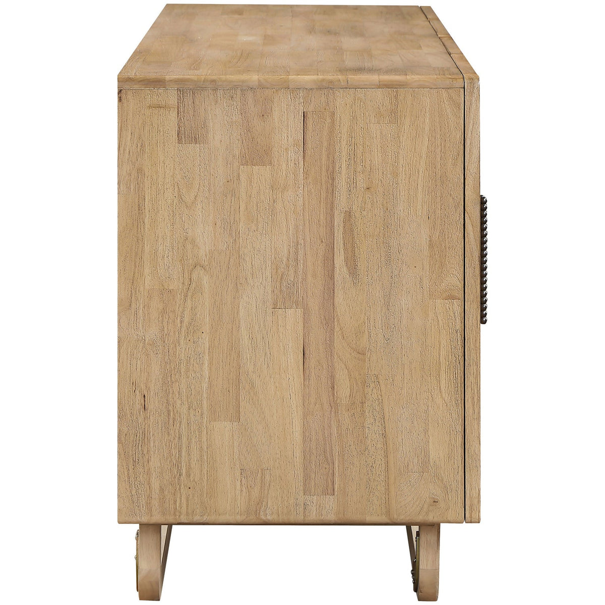 Sova Natural Cane Solid Wood And Oak Veneer Sideboard/Buffet