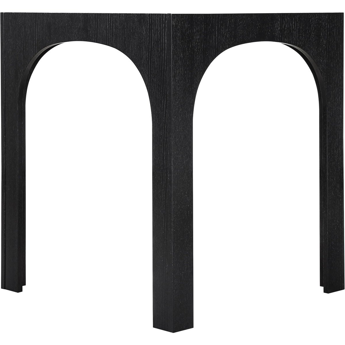 Waldorf 36.25in Black Tempered Glass Top Bar Height Table
