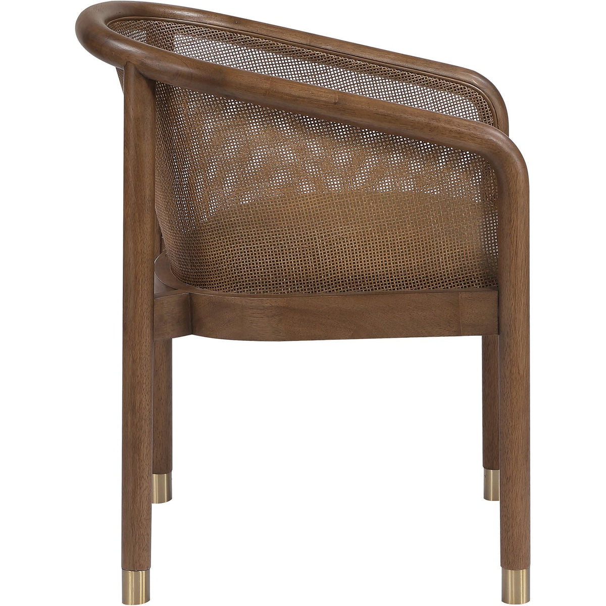 Sylvan Olive Vegan Leather Upholstered Dining Chair Set of 2