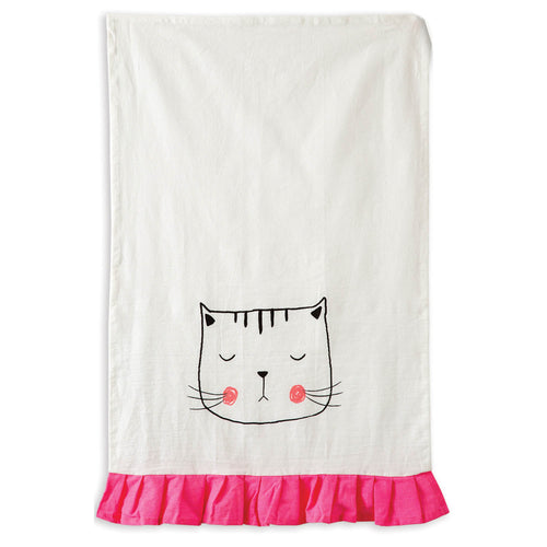 Kitty Cat Tea Towel Set of 4