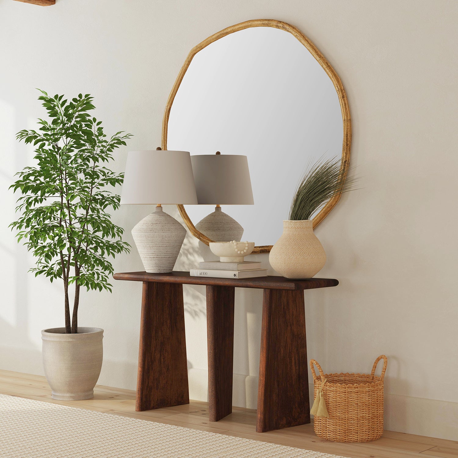 Bassett Mirror Lasso Console Table