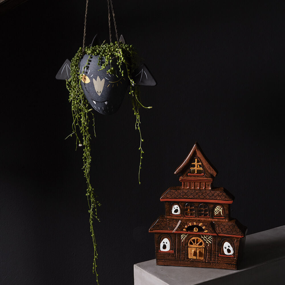 Haunted House Candleholder