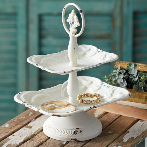 Ariella Two-Tiered Tray