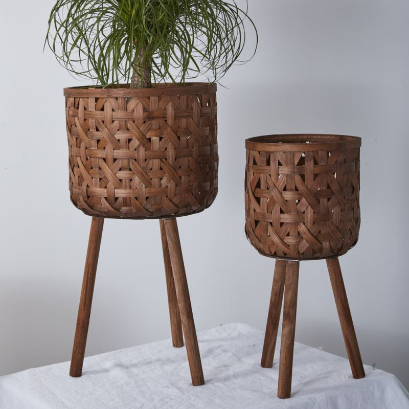 Bam Basket Plant Stand