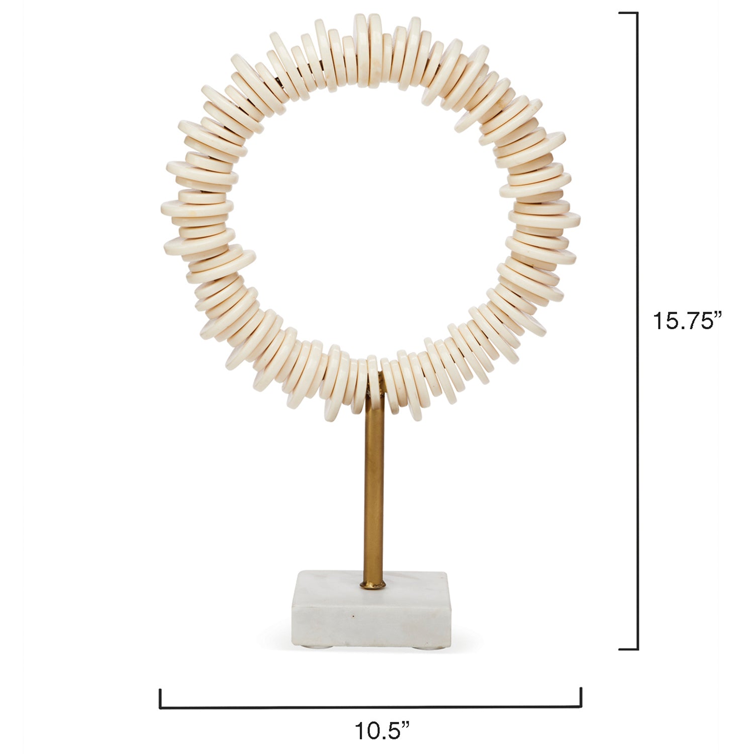 Jamie Young Arena Ring Sculpture Set of 2