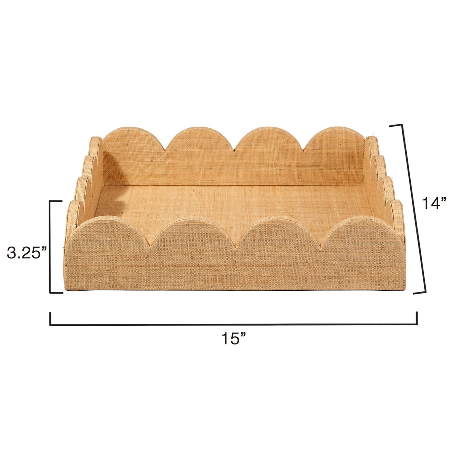 Jamie Young Wonderland Scalloped Small Tray