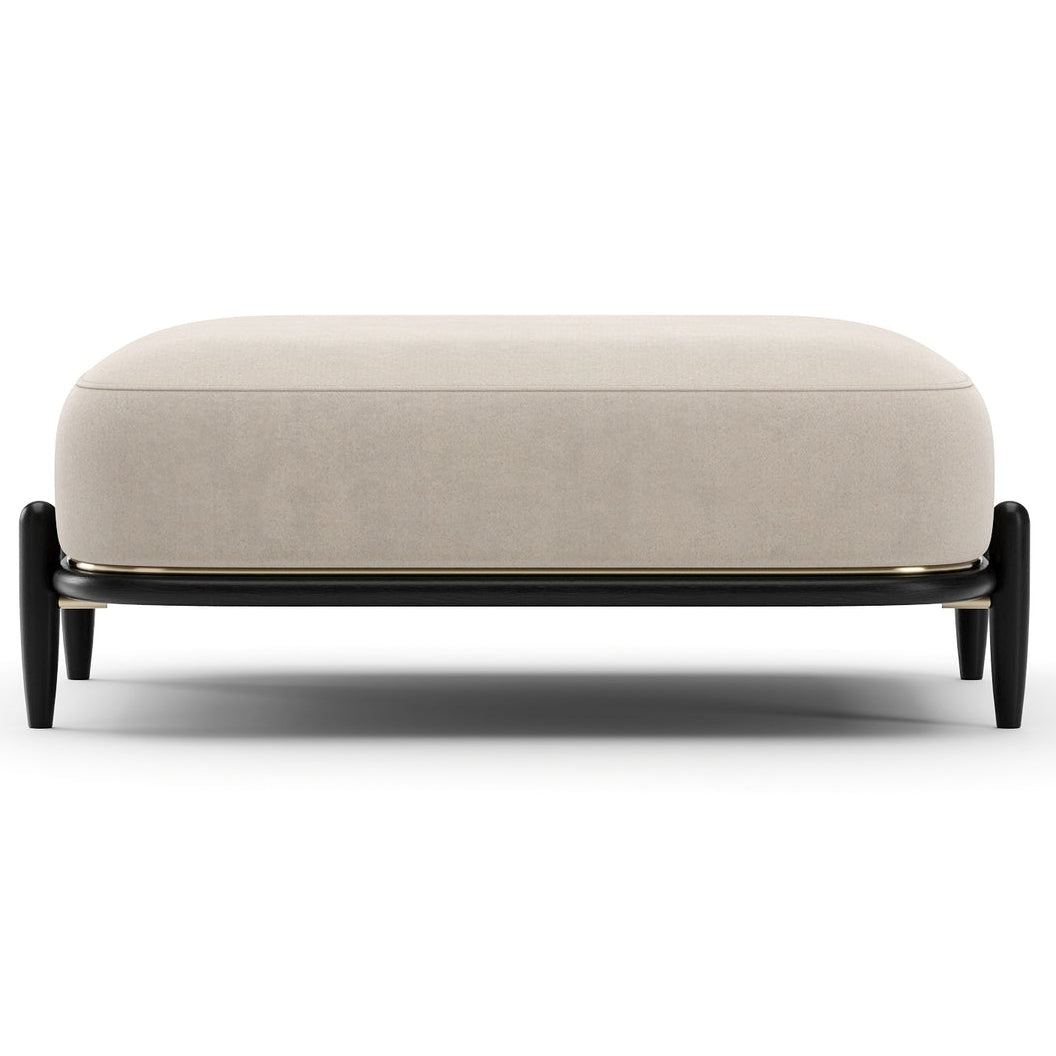 Caracole Madera Oatmeal Ottoman
