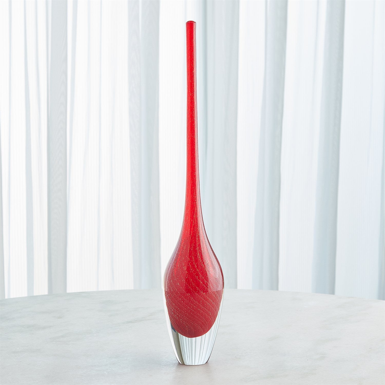 Global Views Flecked Spire Bottle