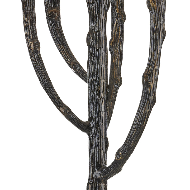 Currey & Co Mangrove Bronze Floor Lamp