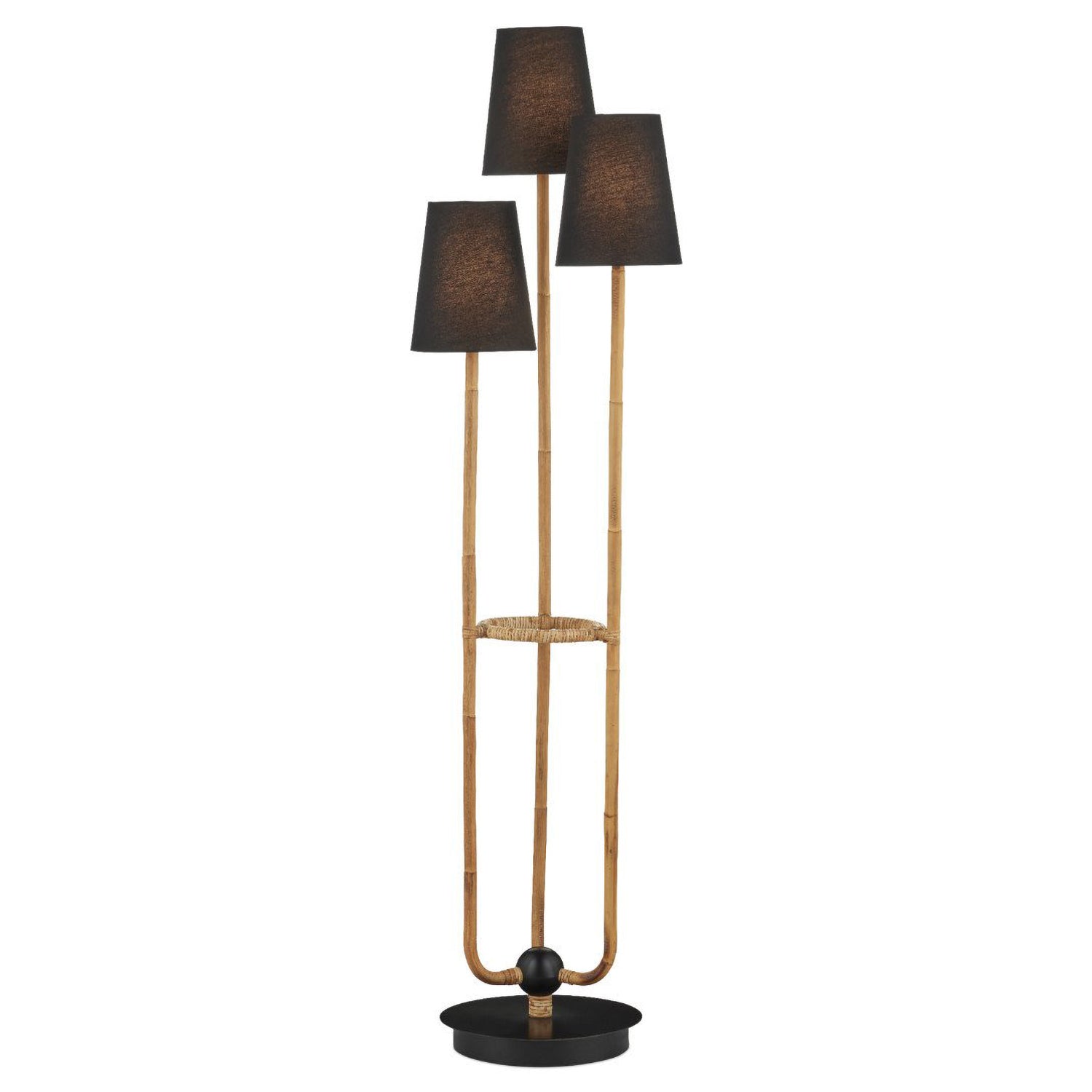 Currey & Co Triptych Floor Lamp
