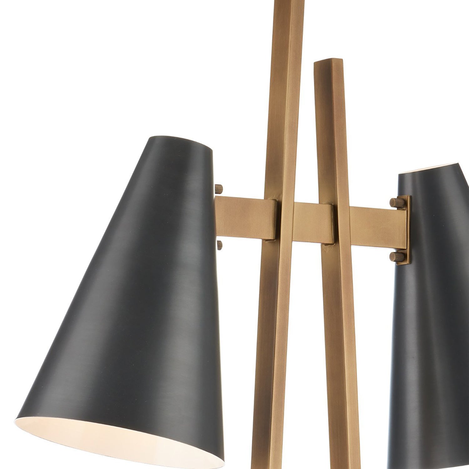 Currey & Co Duet Floor Lamp