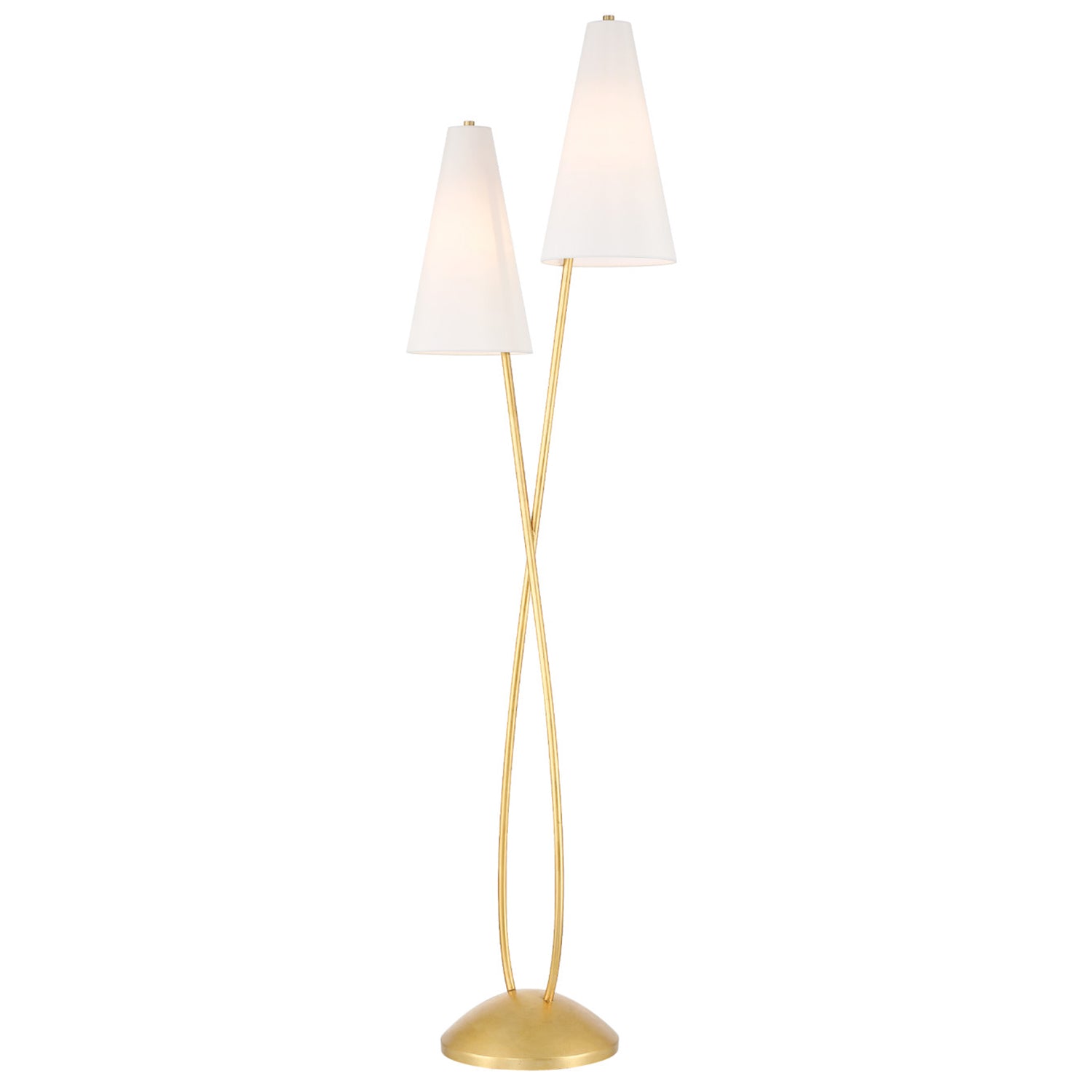 Currey & Co Pas de Deux Floor Lamp