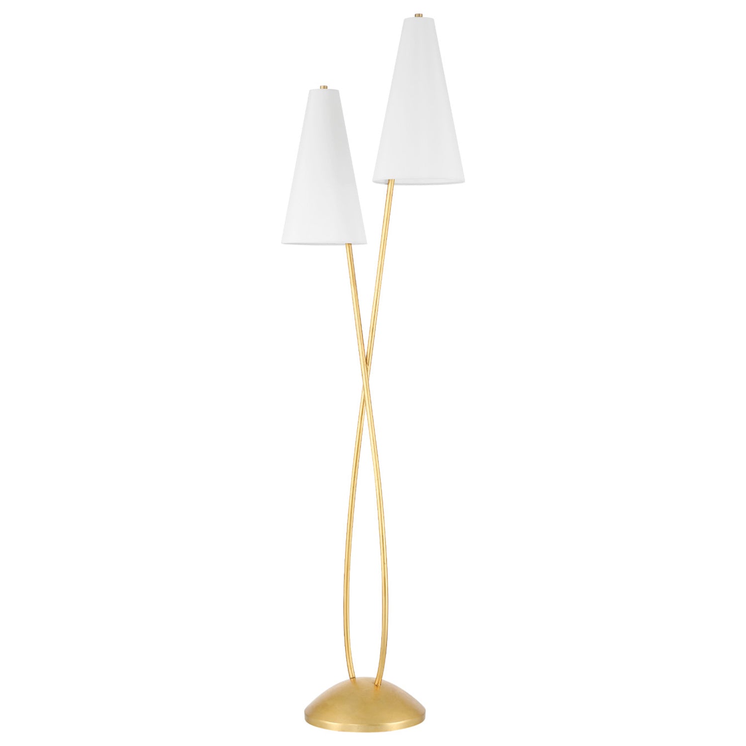 Currey & Co Pas de Deux Floor Lamp