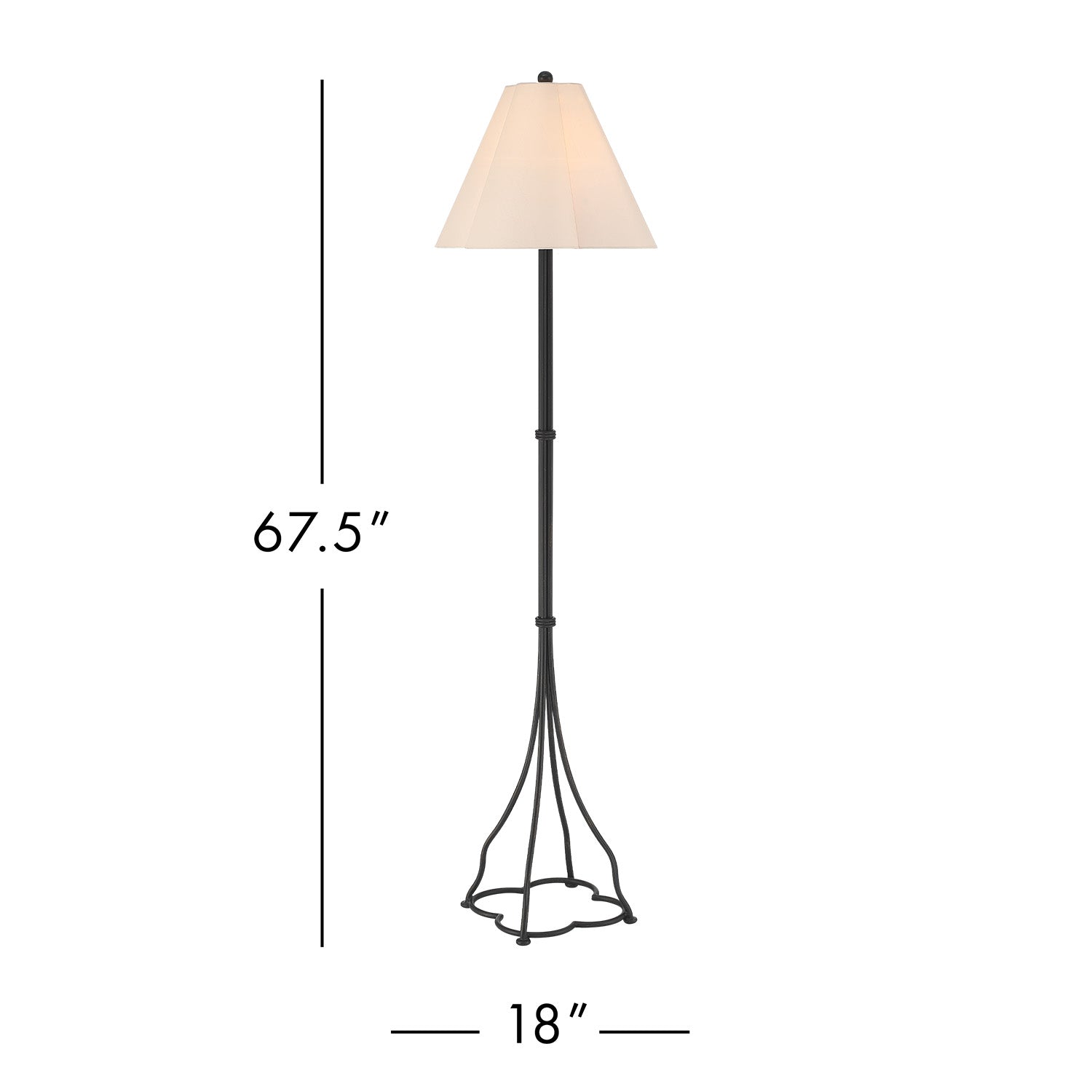 Currey & Co Felicity Floor Lamp