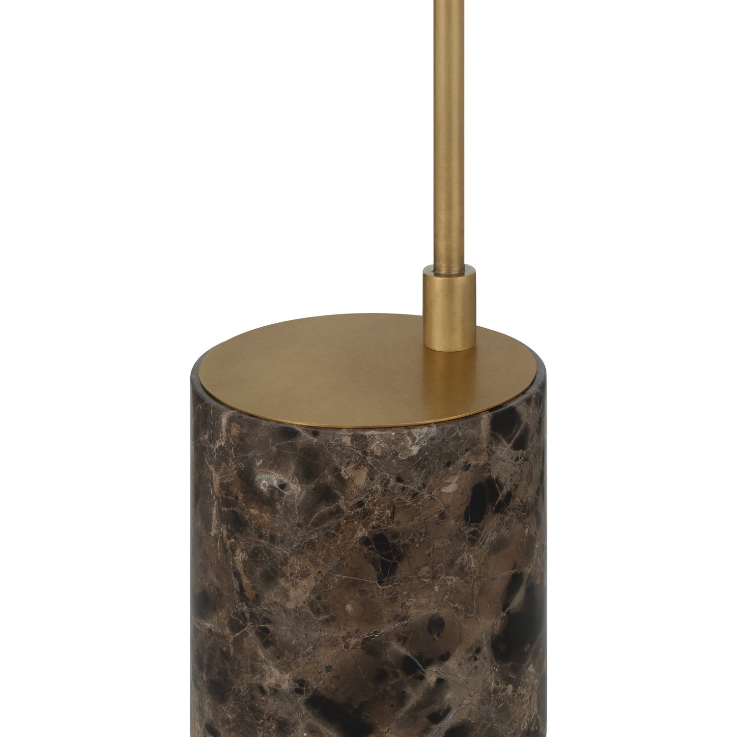 Currey & Co Hanford Brass Floor Lamp