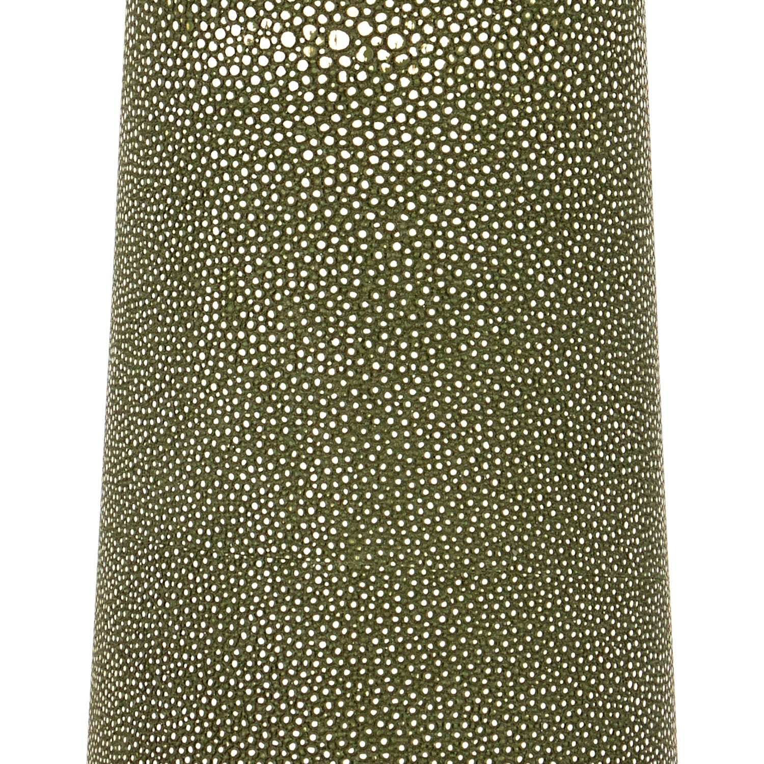 Currey & Co Galuchat Green Hourglass Floor Lamp