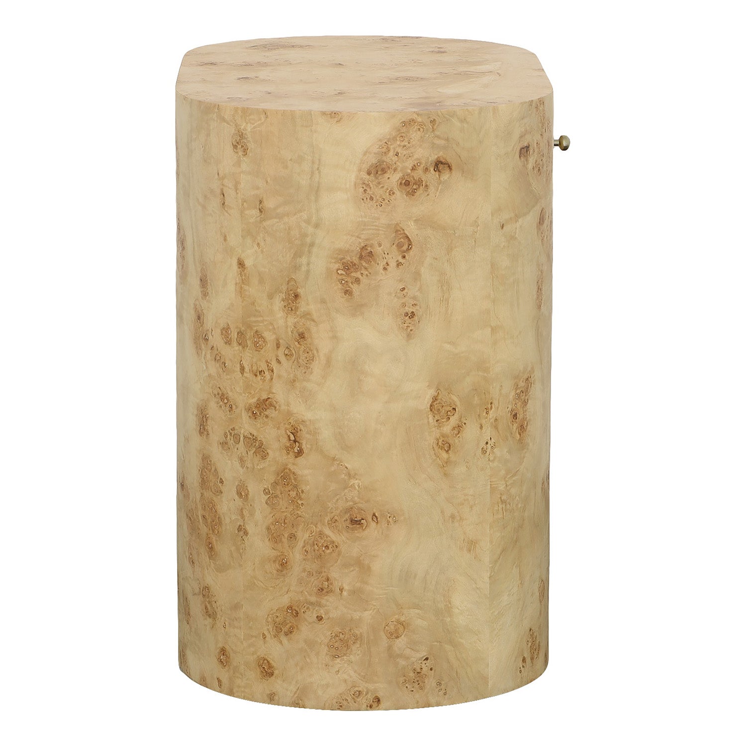 Fairfield Chair Sequoia Oval End Table 18 in. deep accent surface
