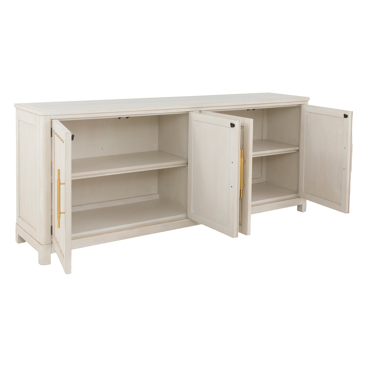 Fairfield Chair Matteo Aria Champagne Mist Four Door Credenza