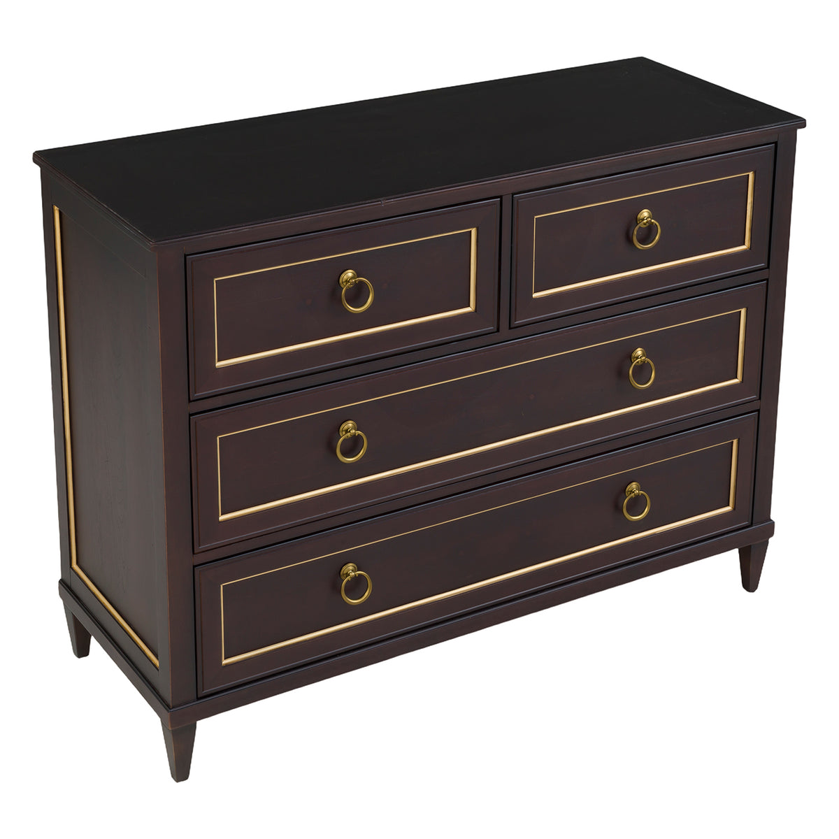 Fairfield Chair Matteo Palazzo Cafe Mocha Four Drawer Chest